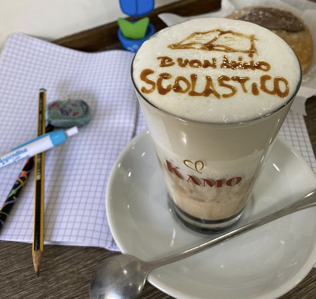  Il Cappuccino Beneaugurale di “Caffè Kamo” per il nuovo Anno Scolastico