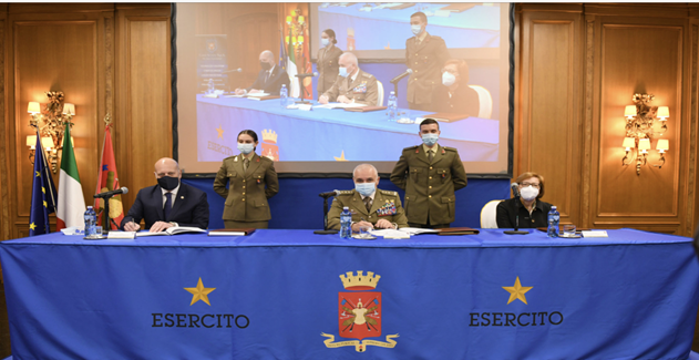  Firmata la convenzione operativa tra il Comando Militare della Capitale e la Union Security S.p.a