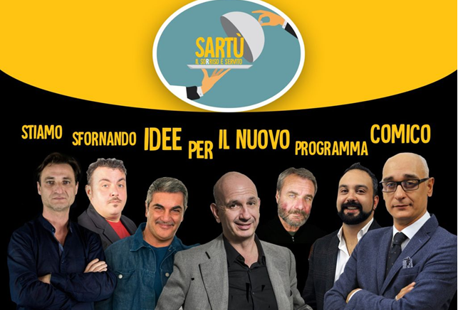  Sartù, il Sorriso è servito: Sette grandi autori della comicità napoletana in un nuovo programma tv