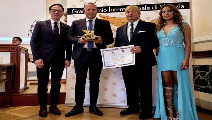  Gran Premio Internazionale di Venezia: assegna il “Leone d’Oro per meriti professionali”al Presidente della Union Security, Valerio Iovinella