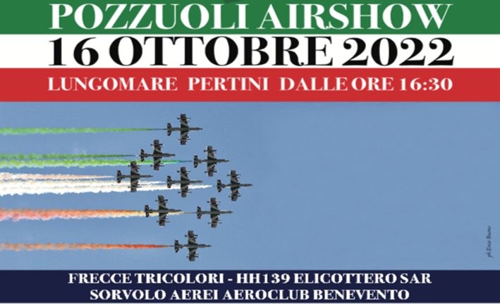  Frecce tricolori a Pozzuoli: ecco il programma dello spettacolo di domenica 16 ottobre