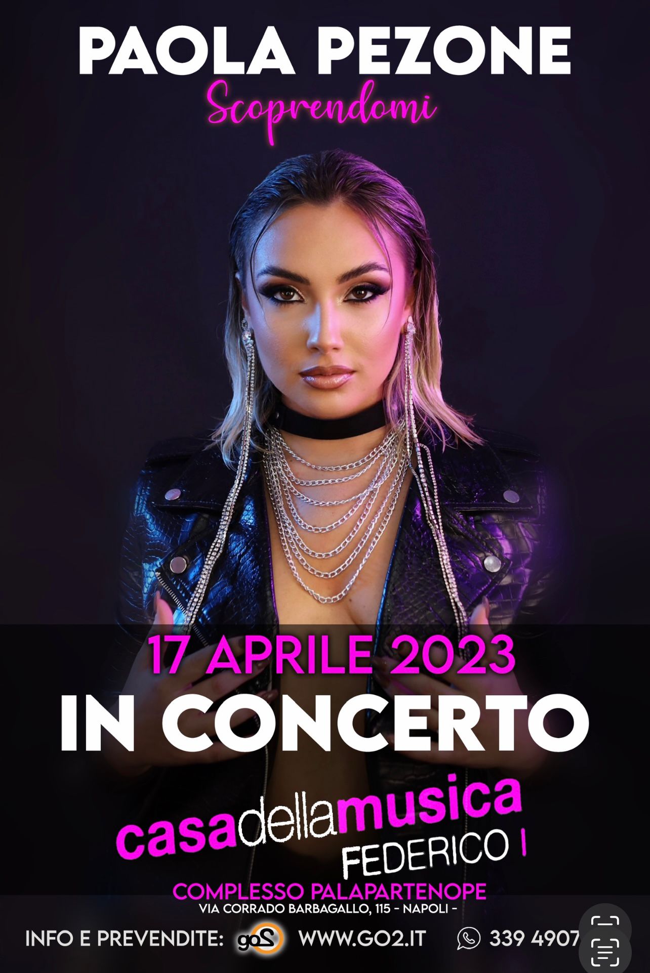  Paola Pezone Il 17 aprile in concerto alla Casa della musica di Fuorigrotta