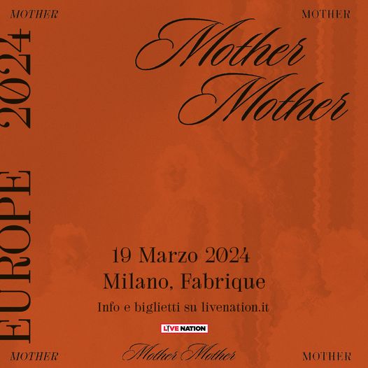  I Mother Mother in Italia con un concerto il 19 marzo 2024