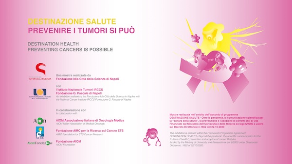  Città della Scienza presenta la mostra “Destinazione Salute: Prevenire i tumori si può”