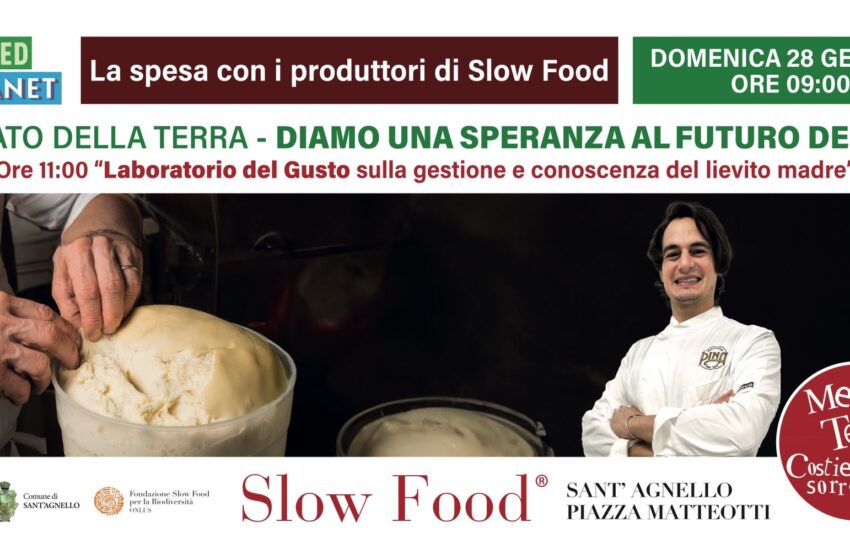  Torna il Mercato della Terra Slow Food a Sant’Agnello