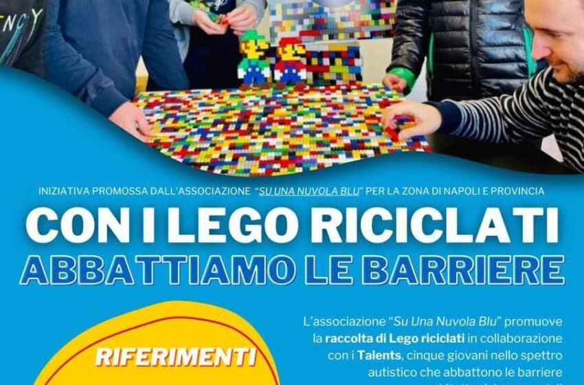  Sant’Anastasia, LEGO riciclati per abbattere le barriere architettoniche